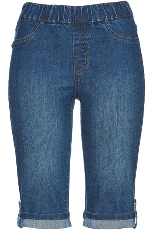 bonprix Jeans Bermuda Mid Waist, Bequembund
