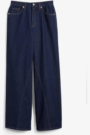 bonprix Wide-Leg-Jeans High Waist, Low Stretch