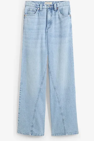 bonprix Wide-Leg-Jeans High Waist, Low Stretch