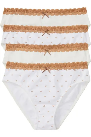 bonprix Maxislip mit Bio-Baumwolle (4er Pack)