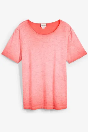 bonprix T-Shirt aus reiner Bio-Baumwolle in gewaschener Optik