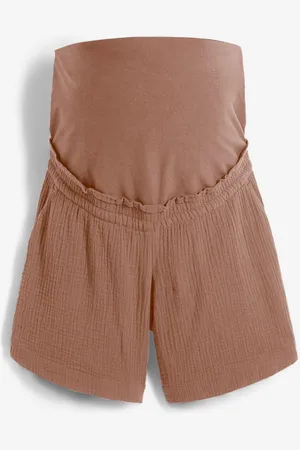 bonprix Umstandsshorts aus reinem Baumwoll-Musselin
