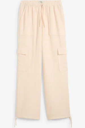 bonprix Cargohose aus fließender Qualität
