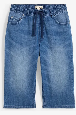 bonprix Schlupf-Jeans-Longbermuda, Slim Fit