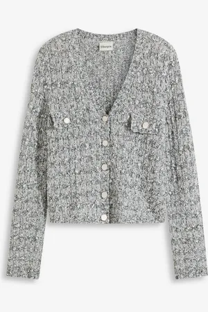 bonprix Bouclé Strickjacke