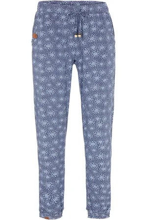 bonprix Jersey-Hose mit Druck aus weichem Viskose-Mix