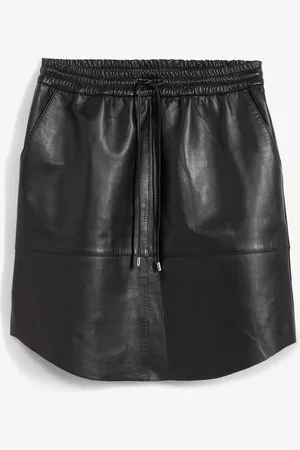 bonprix Lederrock aus Lammnappa