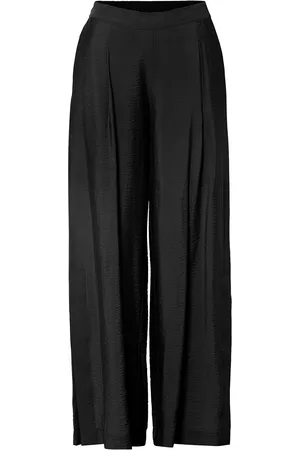 bonprix Palazzo-Hose mit hohem Bund aus Viskose-Mix