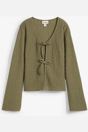 bonprix Shirtjacke aus strukturiertem Crêpe