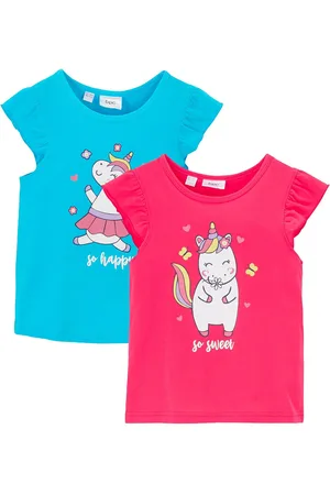 bonprix T-Shirt aus reiner Bio-Baumwolle (2er Pack)
