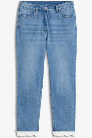 bonprix Stretch-Jeans mit Bordüre