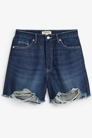bonprix Jeans-Shorts High Waist, Low Stretch