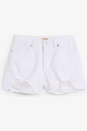 bonprix Highwaist-Shorts aus Twill