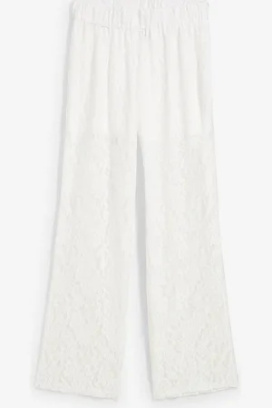 bonprix Schlupfhose mit Spitze