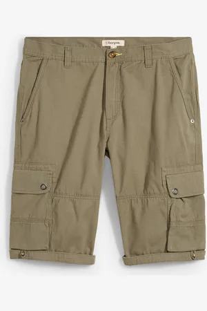 bonprix Cargo-Bermuda aus reiner Baumwolle, Regular Fit
