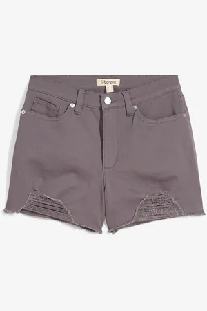 bonprix Highwaist-Shorts aus Twill