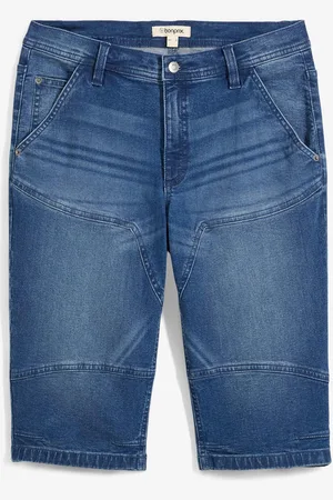 bonprix Long-Jeans-Bermuda, Regular Fit