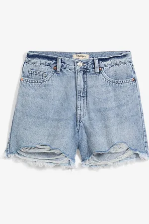 bonprix Jeans-Shorts High Waist, Low Stretch