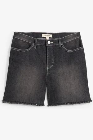 bonprix Jeansshorts, Mid Waist, Stretch