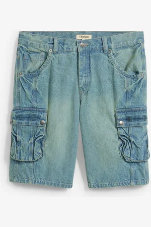 bonprix Cargo-Jeans-Bermuda Regular Fit