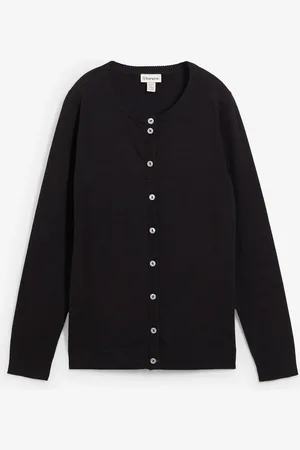 bonprix Strickjacke, Rundhals