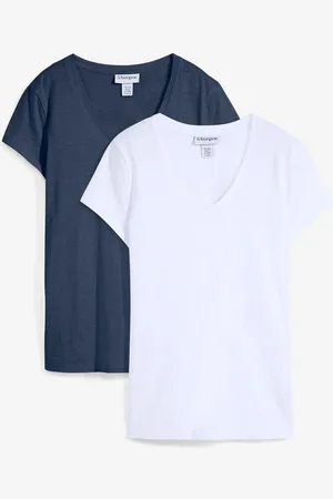 bonprix T-Shirt aus reiner Bio-Baumwolle (2er Pack)