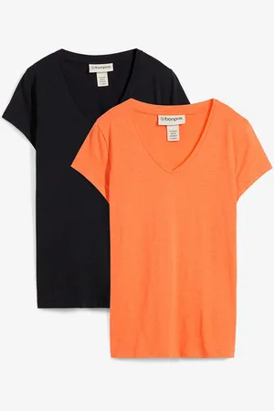bonprix T-Shirt aus reiner Bio-Baumwolle (2er Pack)