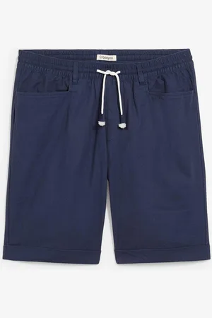bonprix Regular Fit Schlupf-Bermuda aus Leinen-Mix