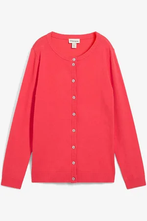 bonprix Strickjacke, Rundhals