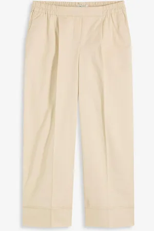 bonprix Bundfaltenhose aus Baumwollstretch