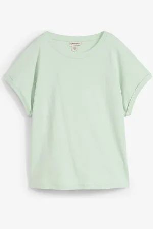 bonprix Vokuhila-Shirt aus schwerem Baumwoll-Jersey
