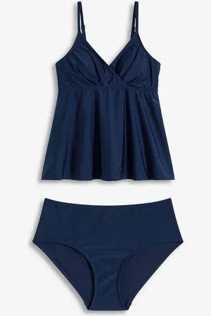 bonprix Tankini (2-tlg.Set) aus glänzendem Material