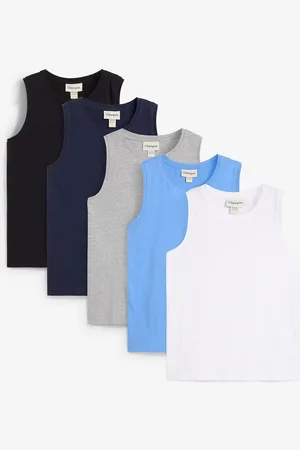 bonprix Tanktop (5er Pack) mit Bio Baumwolle