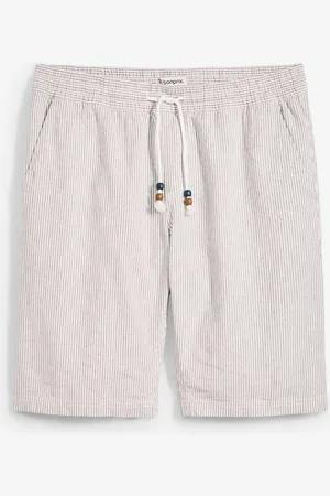 bonprix Regular Fit Bermuda mit Leinen