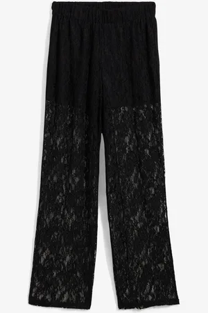 bonprix Schlupfhose mit Spitze