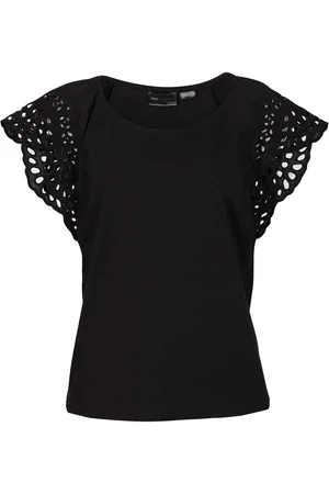 bonprix Shirt mit Lochstickerei