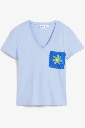 bonprix T-Shirt mit Stickerei