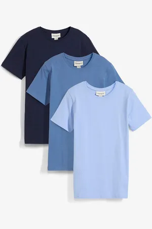 bonprix T-Shirt aus reiner Baumwolle (3er Pack)