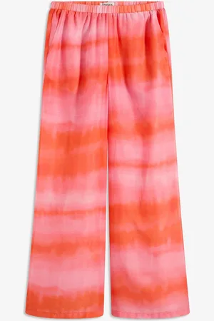 bonprix Weite Hose mit Batik-Print