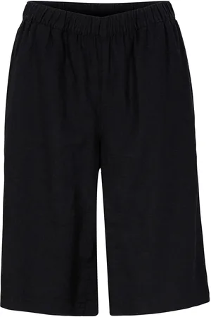 bonprix Bermudas aus Leinen-Viskose-Mix, High-Waist