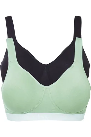 bonprix BH ohne Bügel mit Bio-Baumwolle (2er Pack)