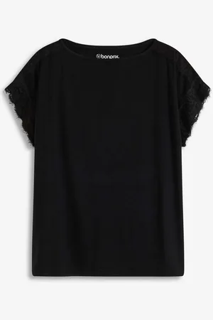 bonprix Shirt mit Crochet-Spitze