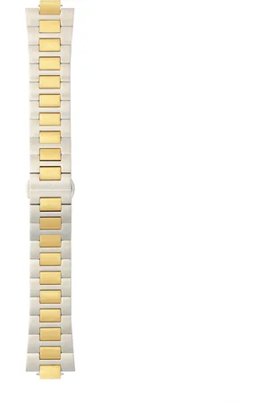 Sem Lewis Aldgate East Strap 24mm Silberfarbene/Goldfarbene SL620018