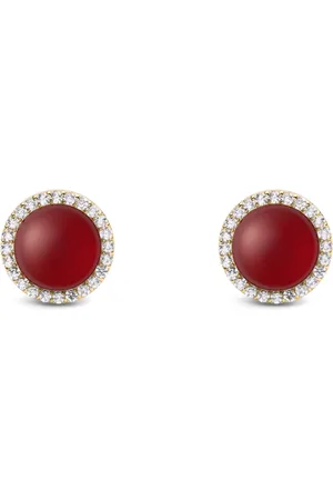 Daniel Wellington Audrey Red Agate Ohrringe DW00401404