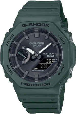 Casio Classic herren Uhr GrÃ¼n GA-B2100-3AER