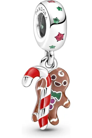 PANDORA Moments Gingerbread Man Dangle Bedel 799637C01