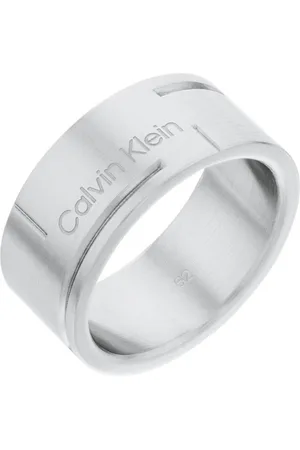 Calvin Klein Silberfarbene Ring CJ35000191