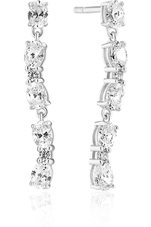 Sif Jakobs Ellera 925 Sterling Silver Earrings SJ-E2417-CZ