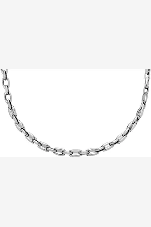 Diesel Metamorph Silver Coloured Necklace DX1582040