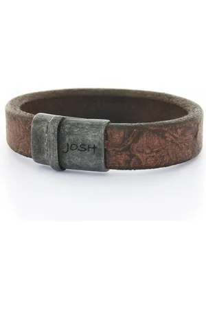 Josh Vintage herren Armband 09237-VB/BROWN